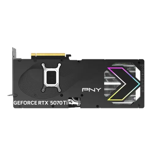 PNY GeForce RTX 5070 Ti Epic-X ARGB OC Triple Fan 16GB GDDR7 Graphic Card